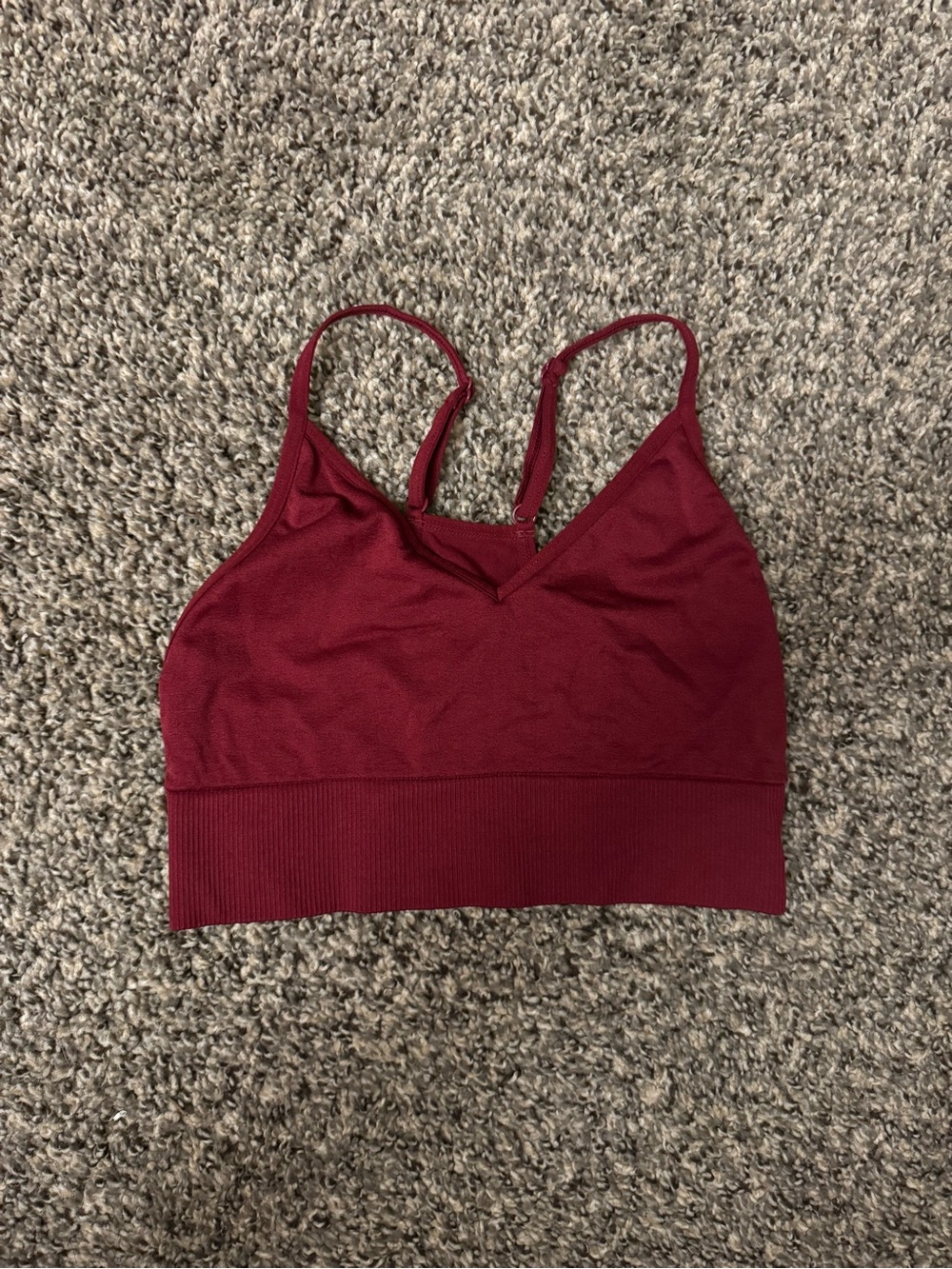 Victoria’s Secret Pink Red Racerback Sports Bra